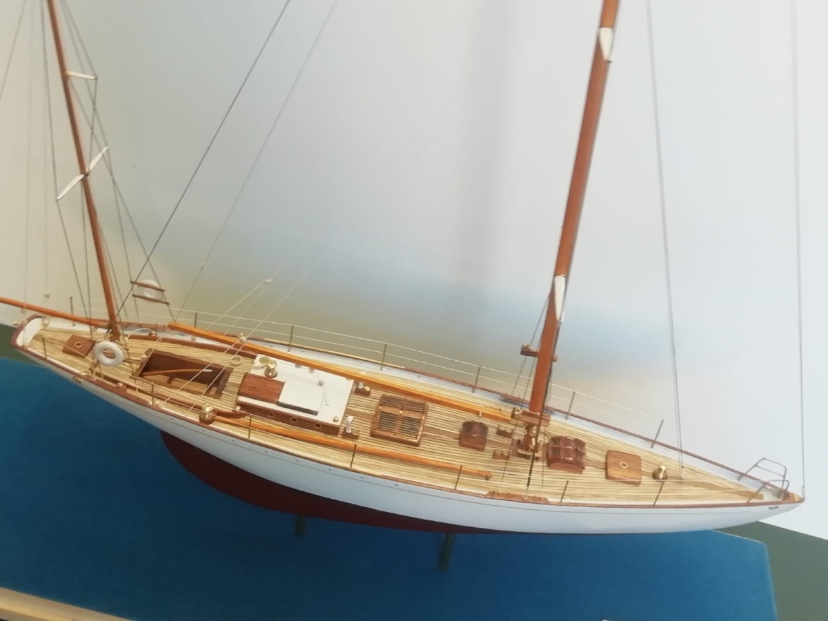 Miniature jewels: the small world of yacht models